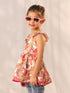 Girl's' Multi Color Tunic
