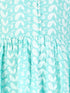 Girl's Green Pure Cotton Chikankari Kurta
