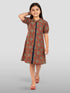 Girl's' Rust Dress
