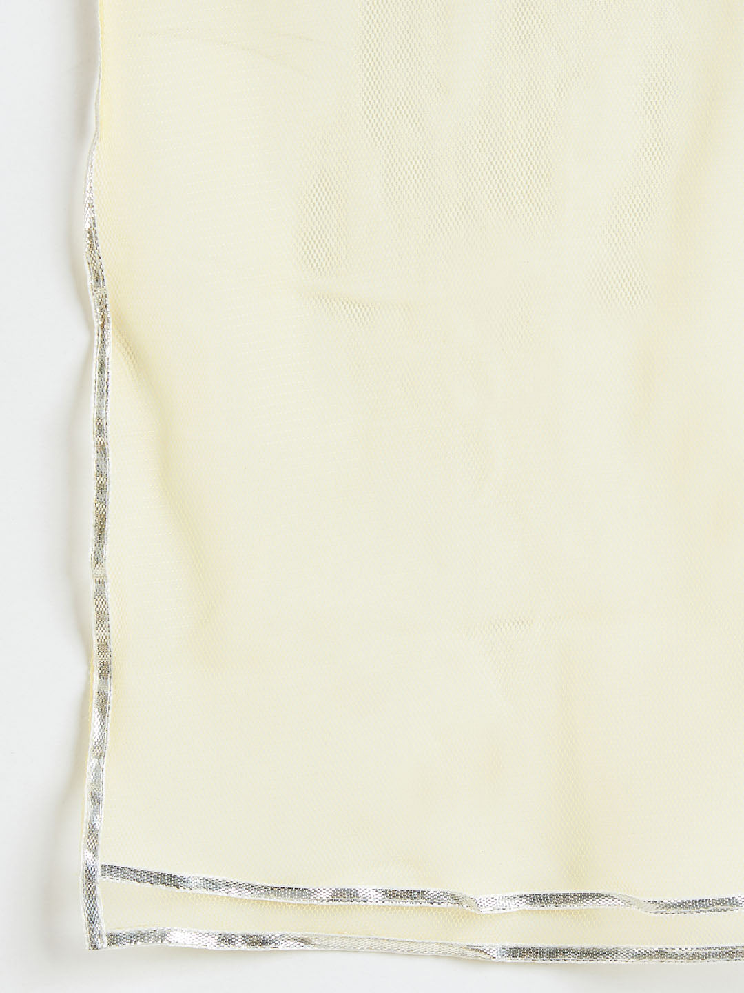 Girl's Yellow Ikkat Print Sarara Set