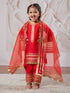 Girl's' Kurta Set With Dupatta