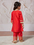 Girl's' Kurta Set With Dupatta