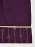Girl's' Purple Kurta Set With Dupatta
