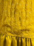 Vastramay Girls Yellow Georgette Lehenga Set