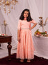 Girl's' Pink Lehenga Set
