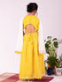 Girl's' Yellow Lehenga Set