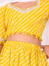 Girl's' Yellow Lehenga Set