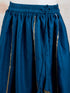 Vastramay Girls' Turquoise Satin Lehenga Set with Embroidery