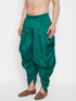 VASTRAMAY Men's Green Dhoti Pants
