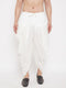 Men's White Dhoti Pants