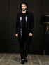 Men's Black Imported Lachka Combo Set