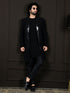 Men's Black Imported Lachka Combo Set
