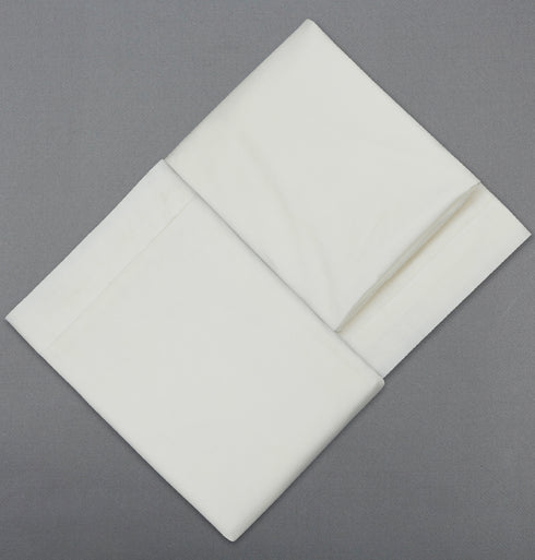 Men's White Viscose Kurta Lungi Set