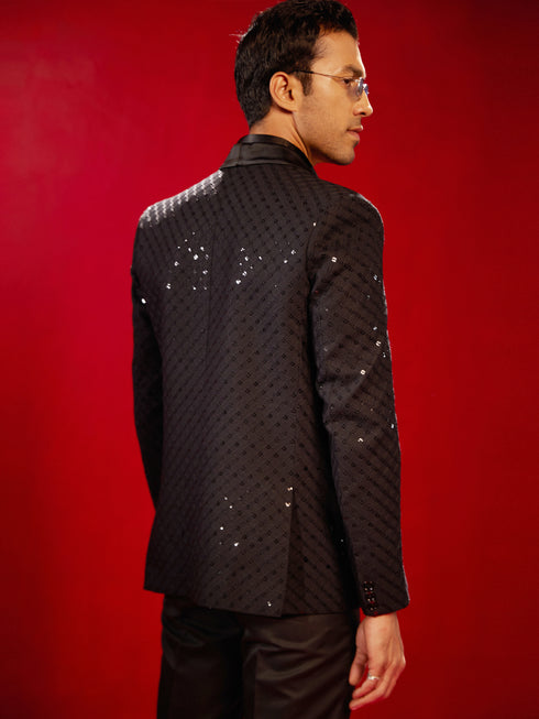 Men's Black Schiflli Blazer