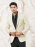 Men's Cream Jute Blazer