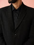 Men's Black Bafta Embossed Blazer