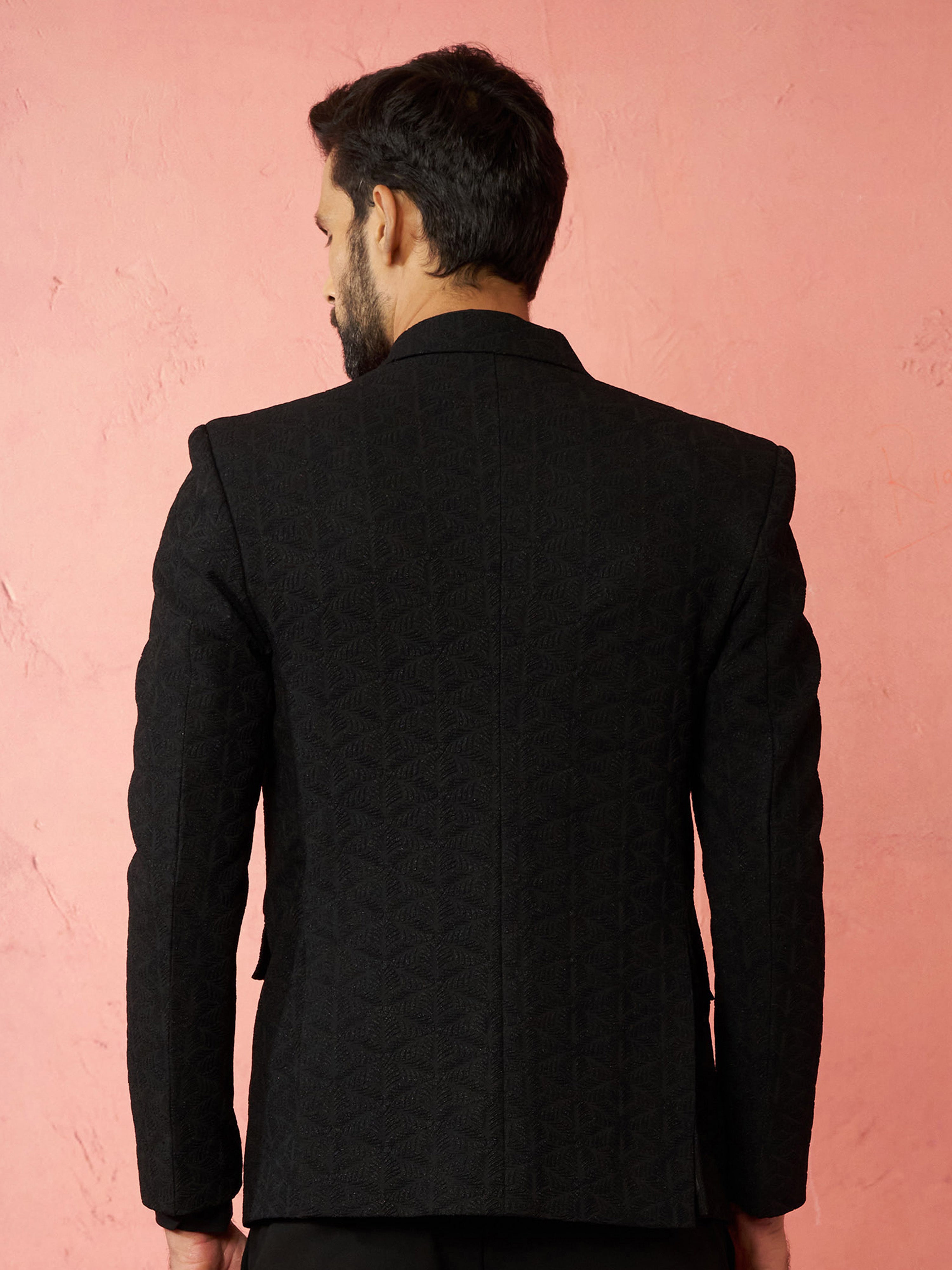 men’s blazer and straight pant set