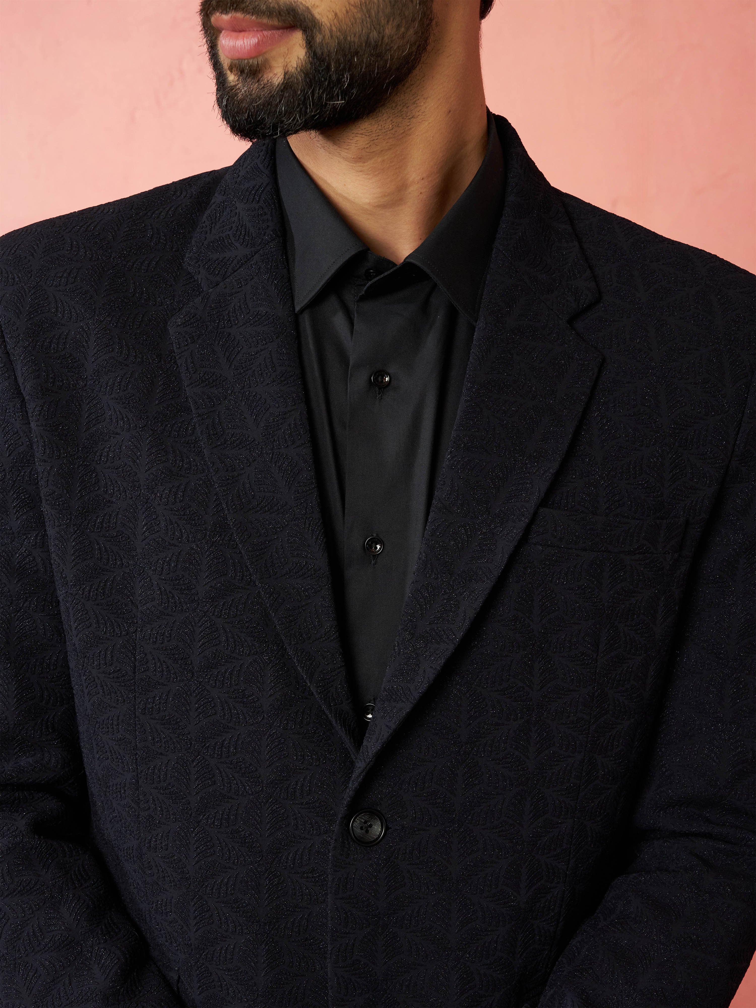 men’s blazer and straight pant set