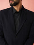 Men's Navy Blue Bafta Embossed Blazer