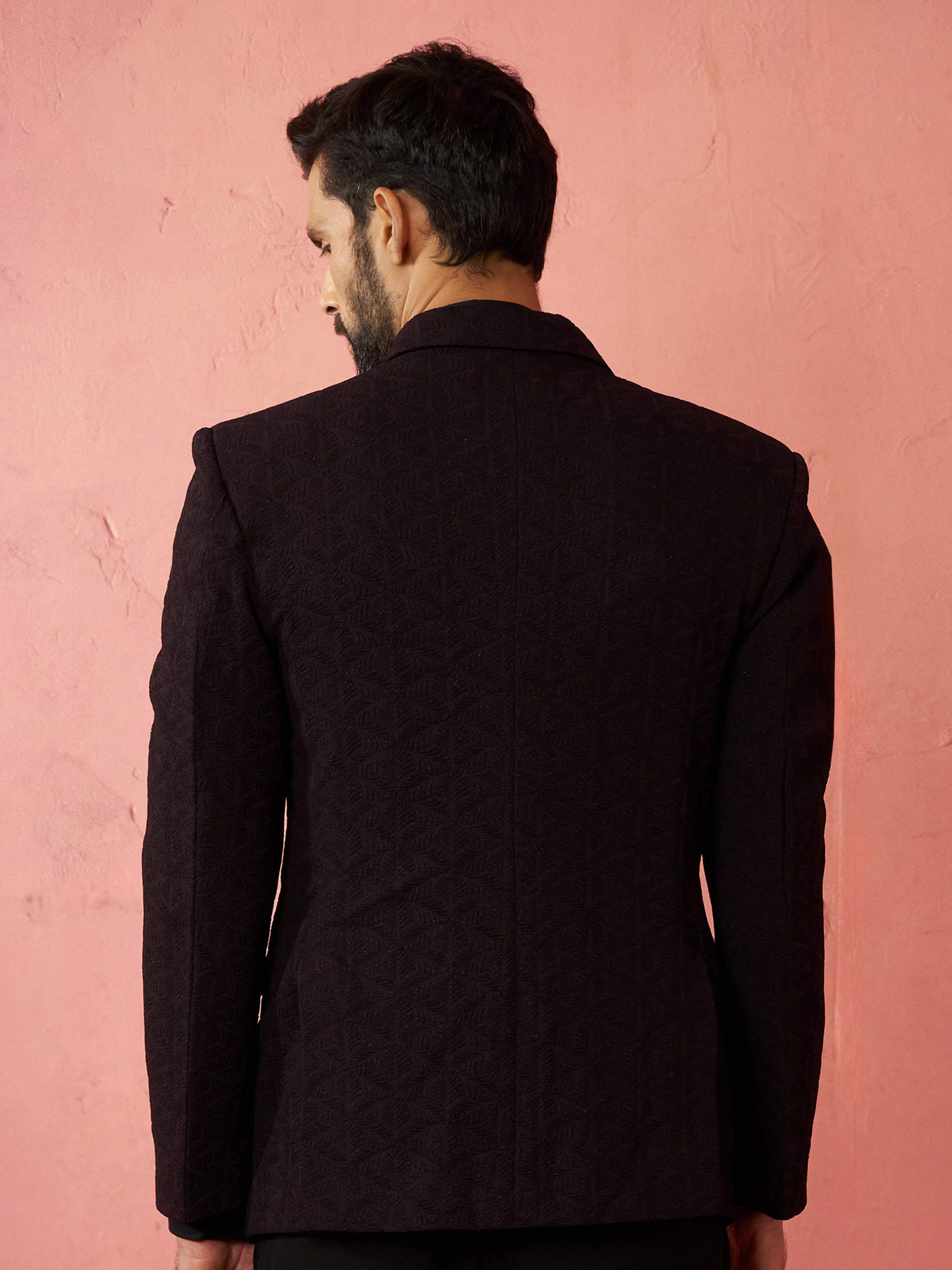 men’s blazer and straight pant set