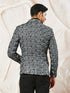Men's Grey Velvet Blazer