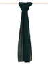 Men's Bottle Green Georgette Plain Dupatta