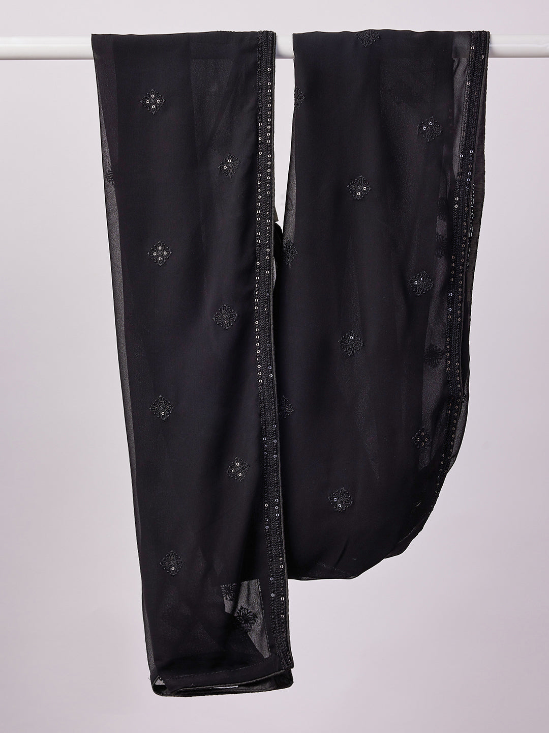Men's Black - Dupatta