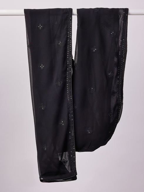 Men's Black - Dupatta