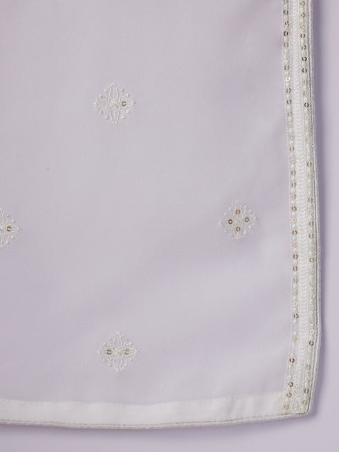 Men's White - Dupatta