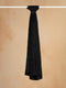 Black Georgette Embroidered Dupatta for Men | Festive