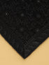 Men's Black Solid Dupatta