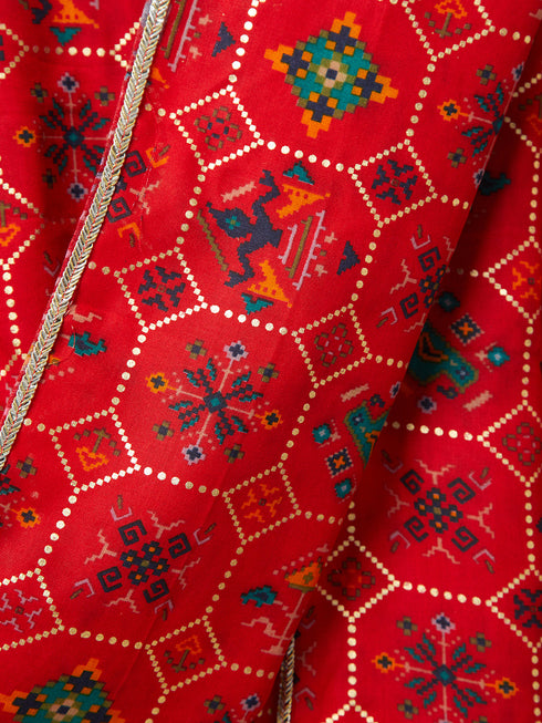 Men's Red - Dupatta