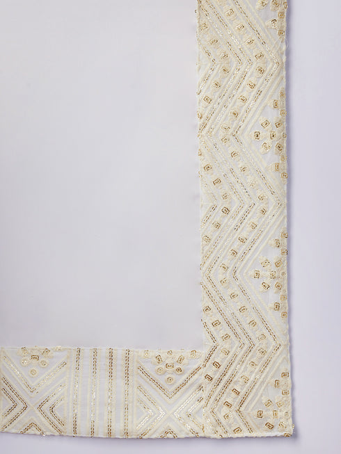 Men's Cream - Dupatta