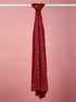 Men Maroon Georgette Sequin Embroidered Dupatta