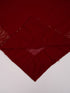 Men Maroon Georgette Sequin Embroidered Dupatta