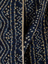 Men's Blue Rayon Bandhani Print Dupatta