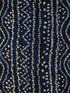 Men's Blue Rayon Bandhani Print Dupatta