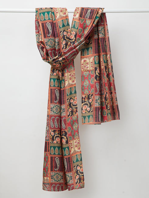 Men's Maroon - Dupatta