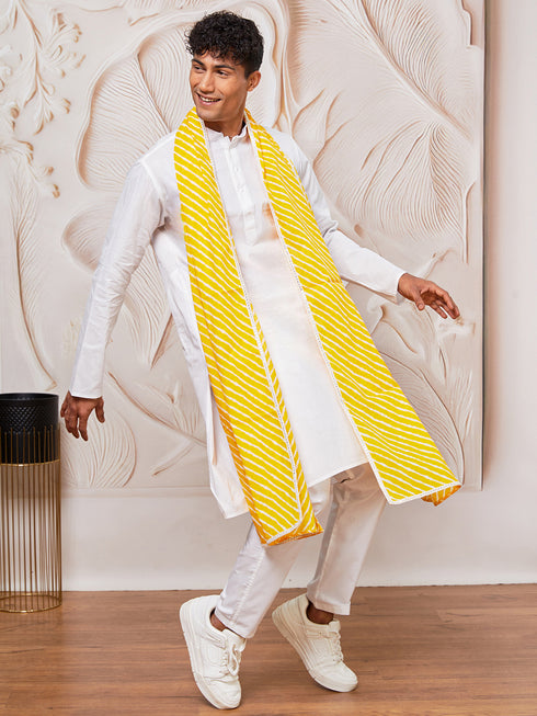 Men's Yellow - Dupatta