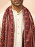 Men's Brown Digital Print Dupatta