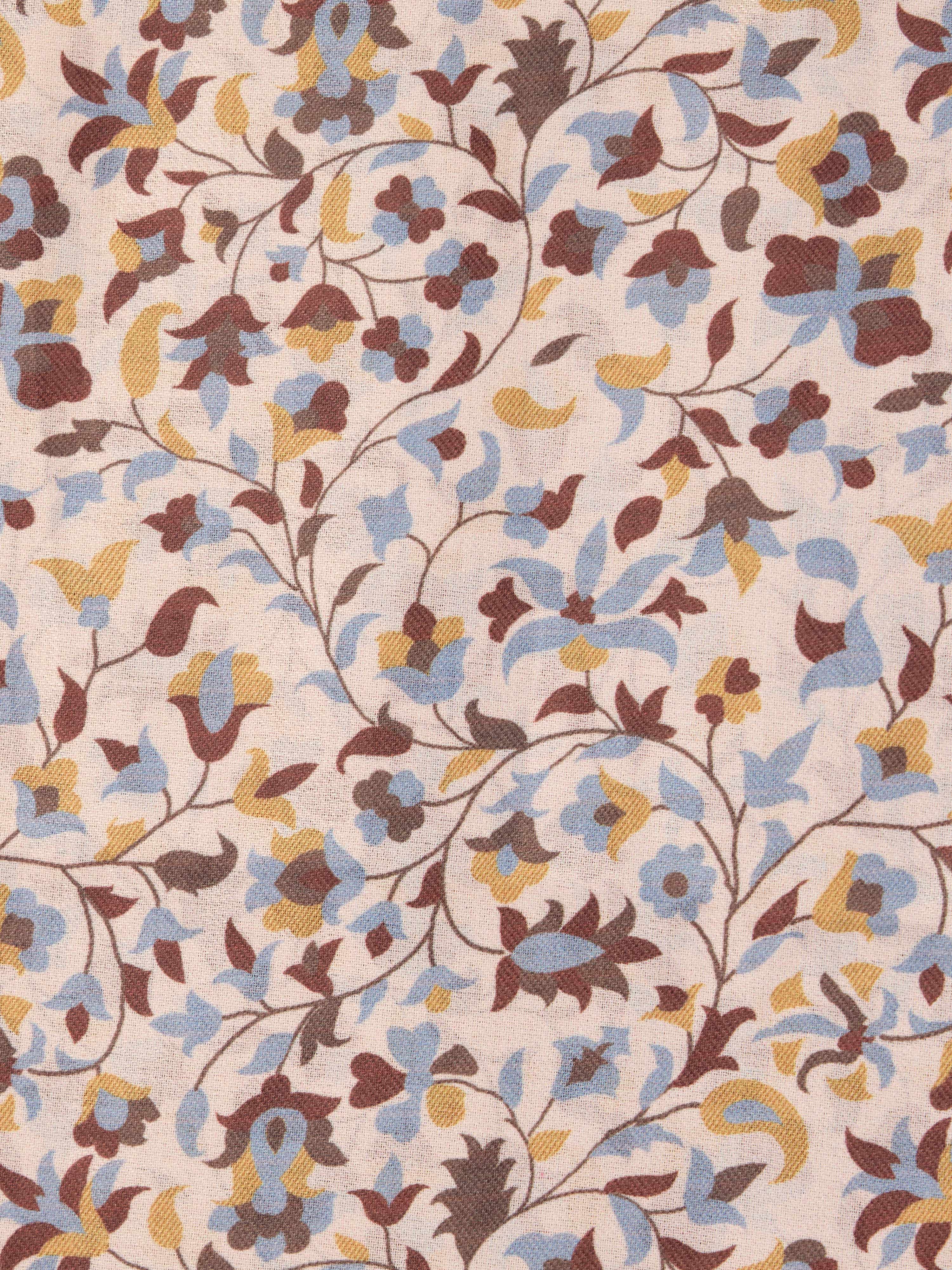 Men's Cream Digital Print Dupatta