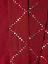 Men's Maroon Viscose Mirror Work Dupatta