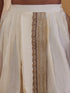 Men Cream Viscose Silk Solid Plain Elasticated Dhoti Festive Onam & Wedding Ethnic Wear