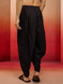 Men's Black Viscose Dhoti Pants