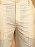 Men's Multicolor Base Peach Silk Blend Sherwani With Kurta Pant Set