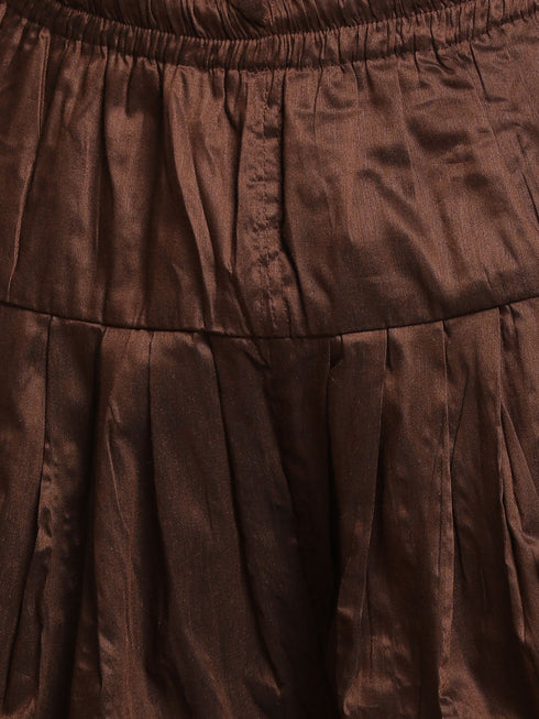 Men's Beige Sherwani Set