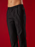 Men's Black Silk Blend Kurta, Pyjama & Dupatta Set