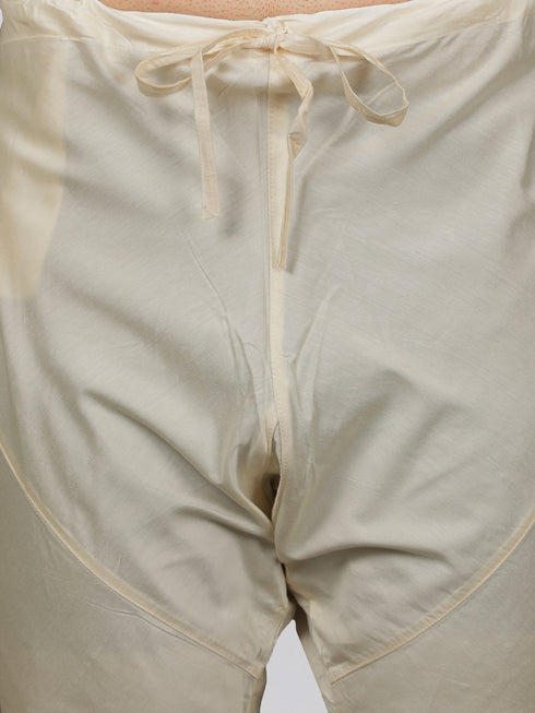 Men's Aqua Silk Blend Indowestern, Kurta Pyjama And Dupatta Set