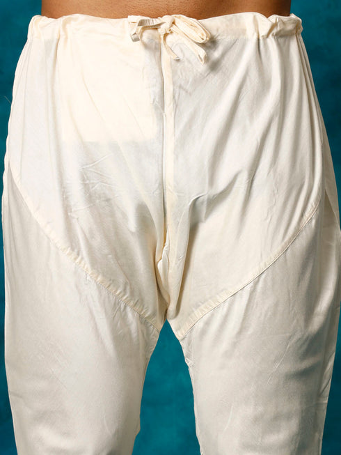 Men's Purple Imported Jacquard Indo With Kurta Pyjama Set