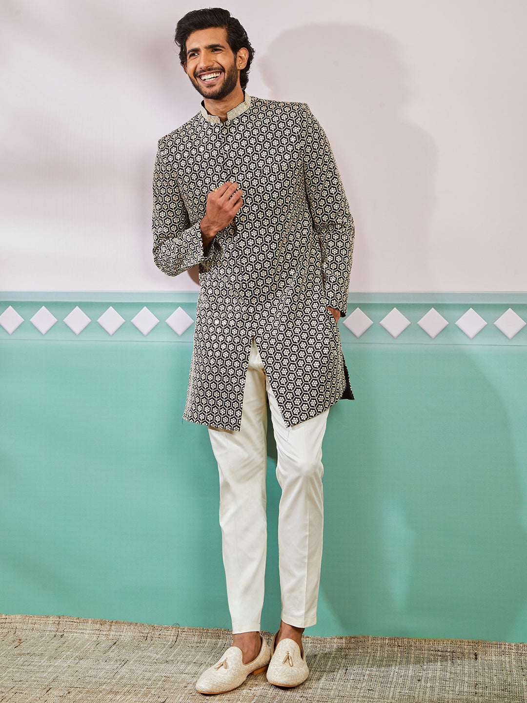 indo western outfit for men